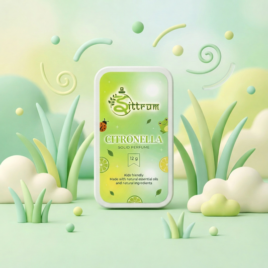 Citronella solid perfume for kids by ittrum