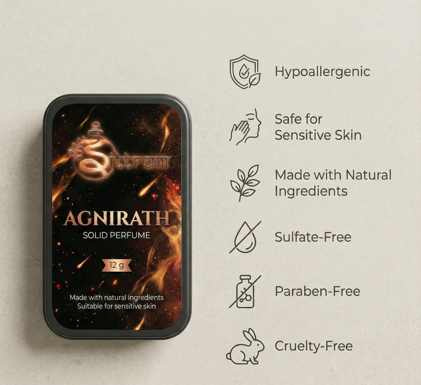 Agnirath Solid Perfume