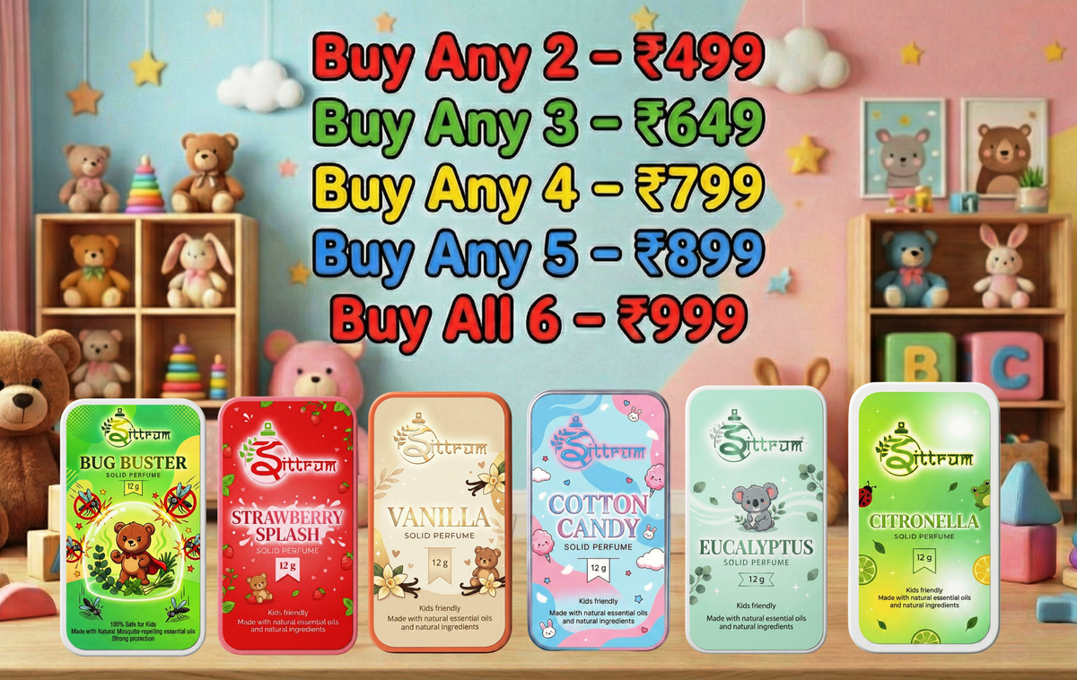 ittrum solid perfumes for kids, the full range