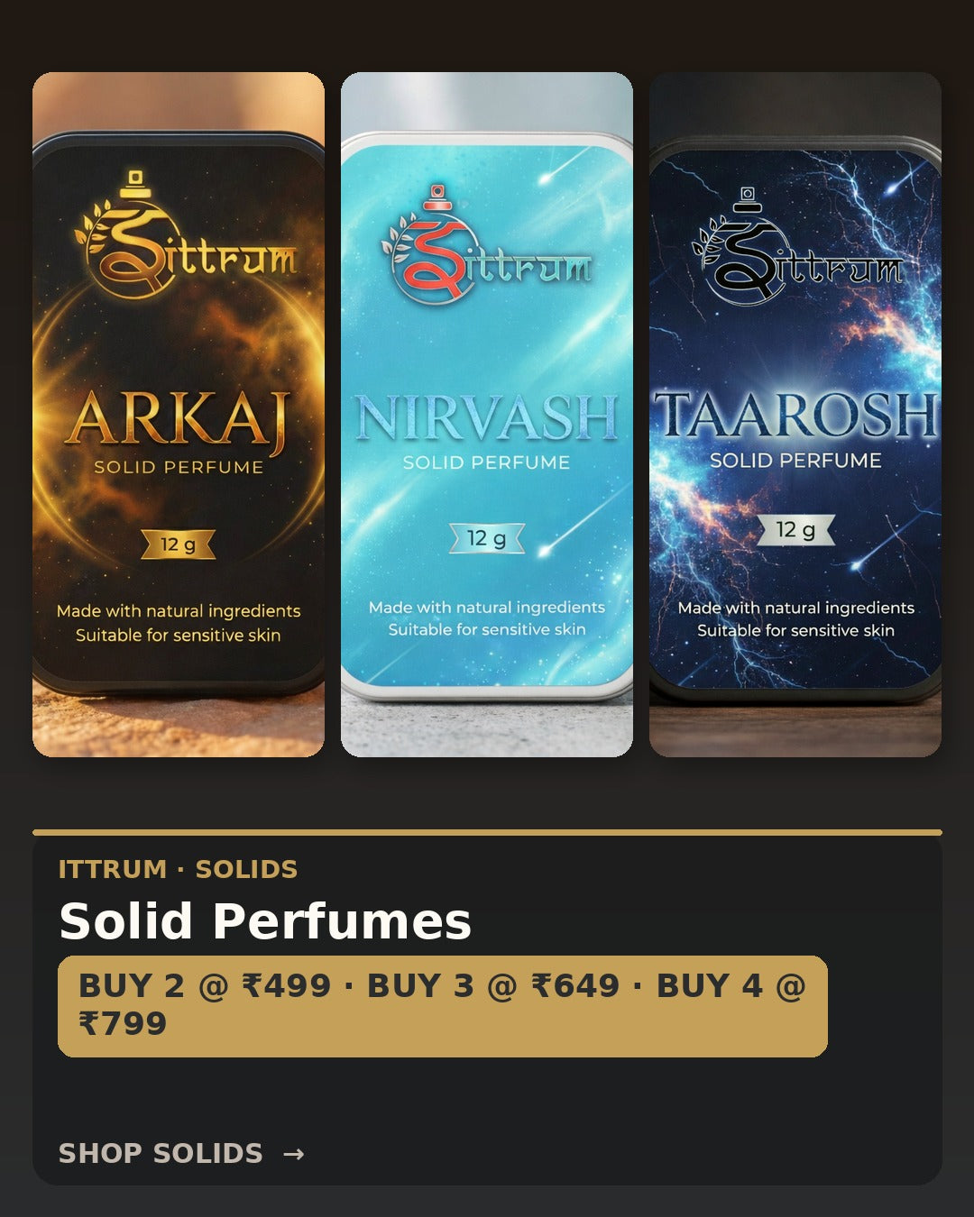 Solid Perfumes