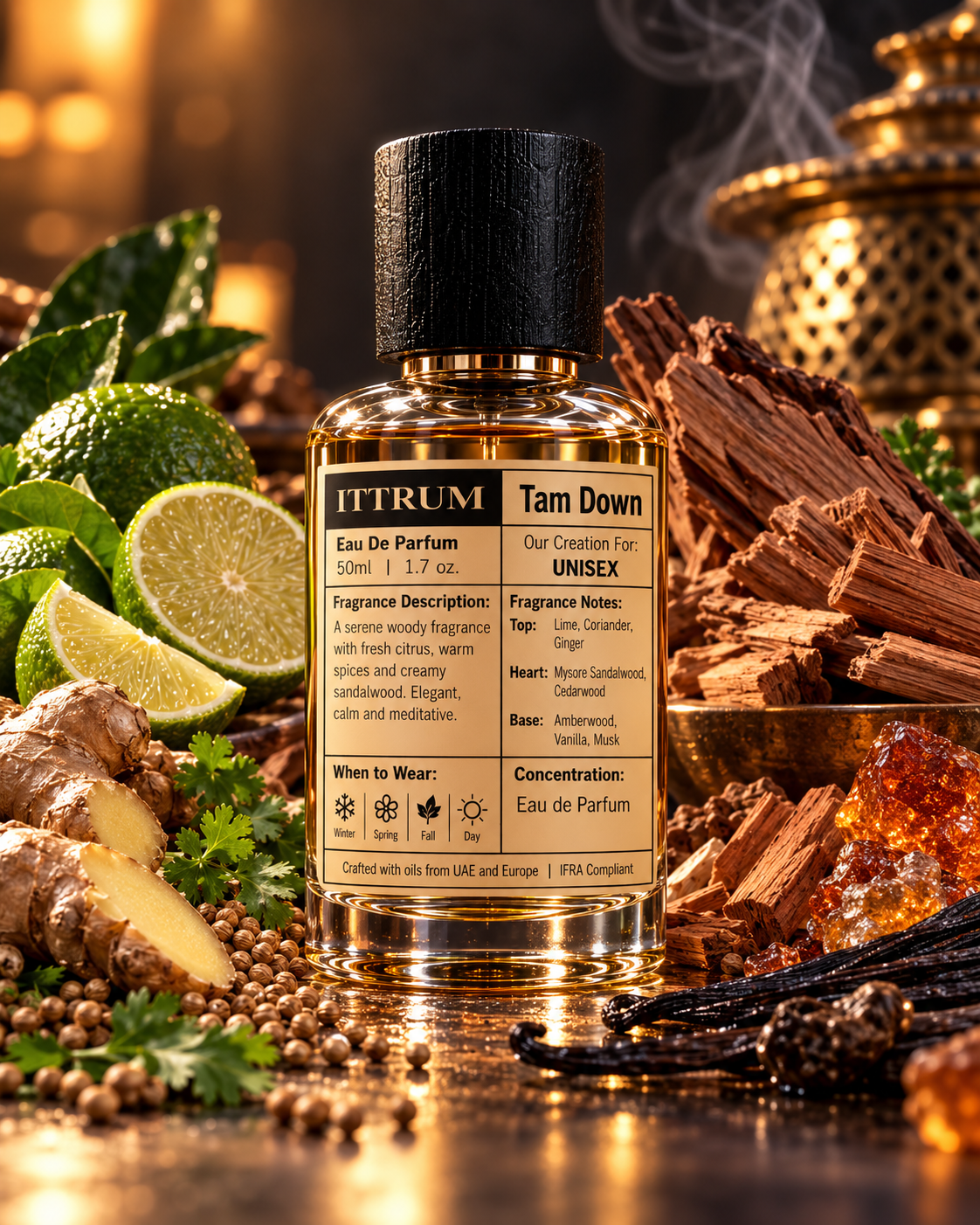 TAM DOWN Eau de Parfum 50ml by ittrum